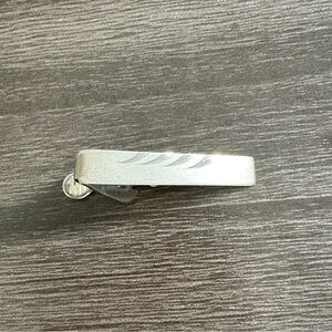 Vintage Sterling Silver Tie Clip